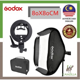 GODOX 80 x 80cm Easy Fold Seepdlite Softbox With S Type Bracket (Ship from Malaysia)